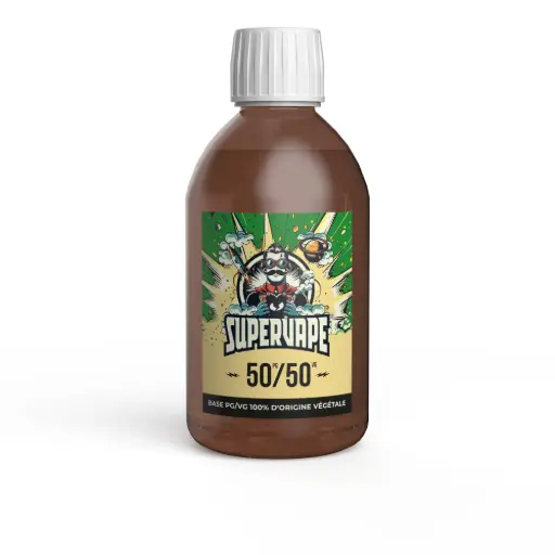 [120-PG50-VG50-00] [SuperVape] Base 50/50 - 120mL
